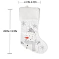thumbnail image 3 of Precios Inmejorables, Bolsa de regalo con calcetines de punto para Navidad Bolsa de regalo de Navidad Suministros decorativos navideños Colgante Akmoler, 3 of 8
