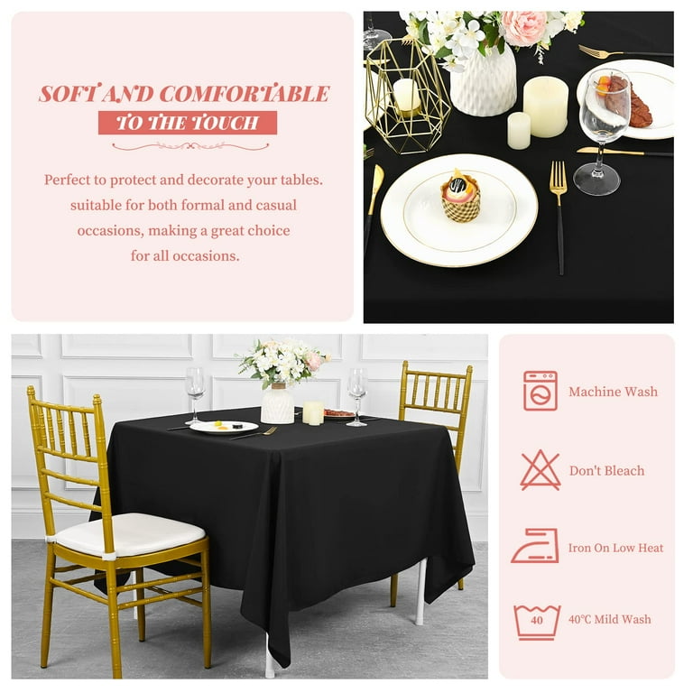 Small black table online cloth