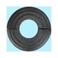 thumbnail image 2 of Renovators Supply Escutcheon Plate 3" OD Aluminum Escutcheon Black Powder Coated Finish Radiator Flange, 2 of 8