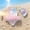 czb# Pink180, variant on CUZIBR Kids Girls 2 Piece Swimwear Tankini Set Gradient Sleeveless Round Neck Ruffled Tiered Mesh Tutu Skirts Swimsuit With Swim Cap Beachwear Fashionable Beach Pool Bathing Suit,Pink,18-24 Months