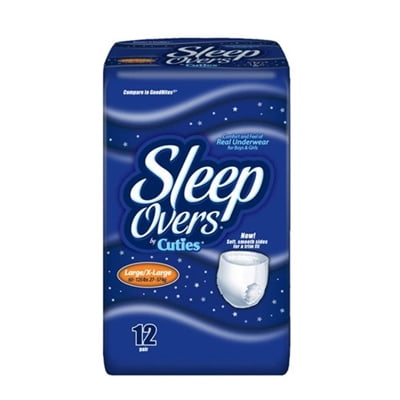 Sleep Overs Underwear Diaper, LARGE / EX-LARGE, Heavy Absorbency, SLP05302 - Case of