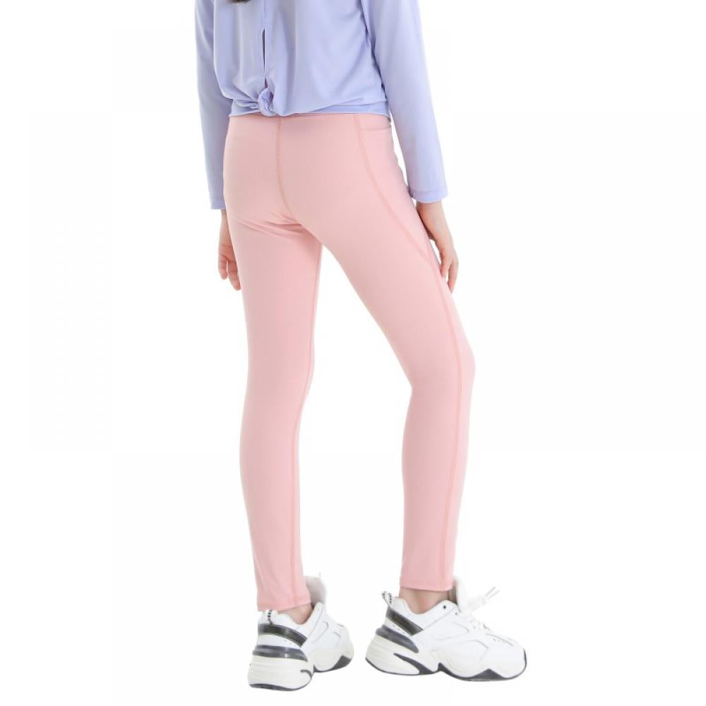 SILVERCELL 2 Pack Girls' Leggings - 2 Pack Athletic Yoga Pants