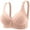 Rose Gold, variant on Penkiiy Women Bras Woman's Fashion Bowknot Printing Comfortable Hollow Out Bra Underwear No Rims Beige Bras