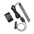 thumbnail image 2 of Sidaley Tiras de luces LED para automóviles debajo de la ventana del tablero Control de voz Atmósfera Lámpara Vehículo Kit multicolor Type2 NO2, 2 of 6