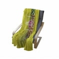 thumbnail image 4 of Live Laugh Love Soft Flannel Fleece Blanket, Tropical Pineapple Fruit with Sunglasses on Yellow Wood Board Joyful Print, Cozy Plush for Indoor and Outdoor Use, 70" x 90", Multicolor, by Ambesonne, 4 of 6