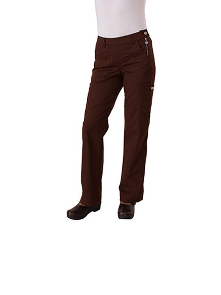 Clearance koi Classics Women's Sara Flat Front Flared Scrub Pants