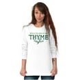 thumbnail image 4 of Look At Thyme Green Thumb Gardening Women's Long Sleeve T Shirt Brisco Brands S, 4 of 6