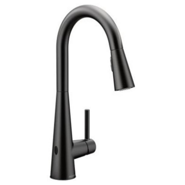 Moen 7864ew Sleek 1 5 Gpm Single Hole Pull Down Kitchen Faucet Walmart Com Walmart Com