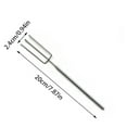 thumbnail image 2 of Stainless Steel Chocolate Dipping Tools Ergonomic for Baking and Cooking, 2 of 2
