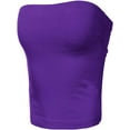 thumbnail image 5 of Women's Basic Casual Strapless Backless Bandeau Bra Tube Top, 5 of 5