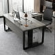 thumbnail image 2 of Standing Storage Office Desk Reception Drawers Executive Floor Computer Desks Luxury European Mesa De Computador Home Furniture My Lux Decor Round, 2 of 34