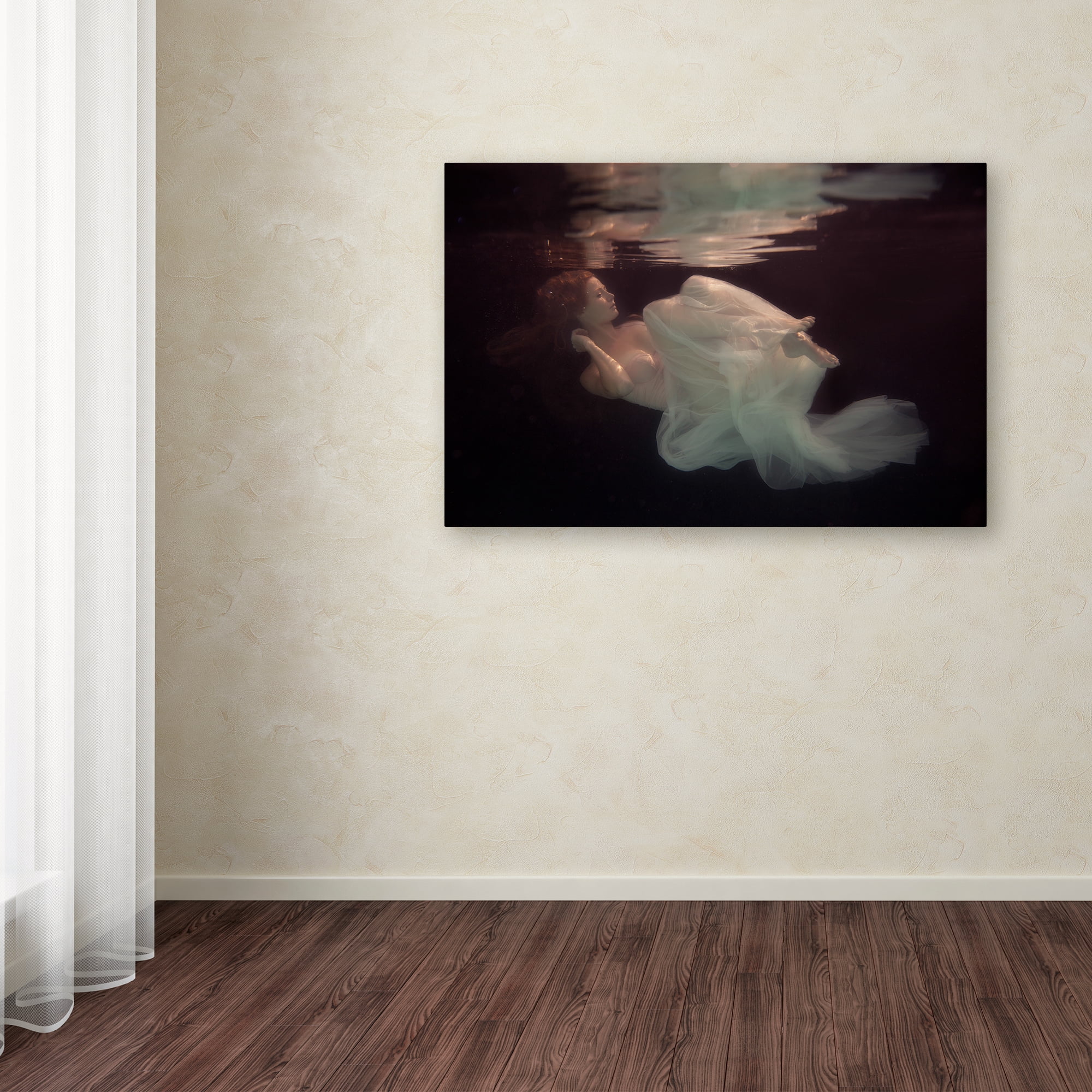 Trademark Fine Art 'Sleeping Beauty' Canvas Art by Gabriela Slegrova