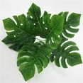 thumbnail image 6 of SPRING PARK 1Pc Monstera Office Home Artificial Leaves Tropical Monstera Leaves Palm Tree Leaf Plant DIY Decorations for Home Kitchen Wedding Party, 6 of 7