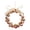 Golden, variant on OIUR Bell Wreath Christmas Beaded Bell Wreath with Bow Small Jingle Bell Garland Ornament for Christmas Home Tree Decor