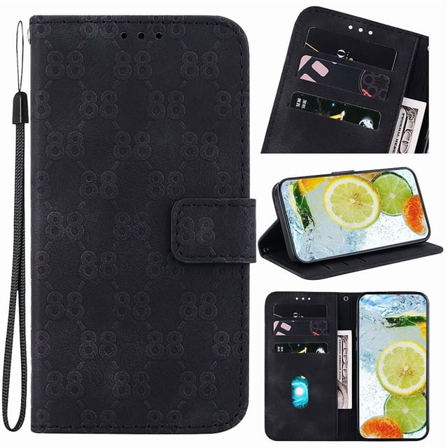 Card Holder Kickstand Case for Samsung Galaxy S6 S7 Edge S8 S9 S10 S10E S20 Plus Lite Shockproof Protective Cover