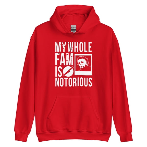 Notorious Michael Hoodie (Red/White)