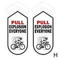 thumbnail image 3 of SharkTRUE Bike Frame Stickers Bicycle Top Tube Waterproof Decals / H2K7 N5P9 Y5V1, 3 of 8
