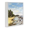 thumbnail image 4 of Low Tide Seascape White Framed Giclee Art, design by Patricia Reynolds, 4 of 9