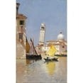 thumbnail image 3 of Rubens Santoro 16x24 Black Modern Framed Museum Art Print Titled - San Pietro Di Castello, 3 of 5