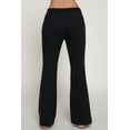 thumbnail image 5 of Women's New York Logo French Terry Long Flare Sweatpants with Drawstring Waistband, 5 of 6