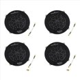 thumbnail image 1 of 4X de AlimentacióN Triple de 150 mm 5,8 GHz 14DBi Pagoda Array Antena FPV Transmisor de Imagen Antena de Panel Plano para FPV Drone Negro, 1 of 4