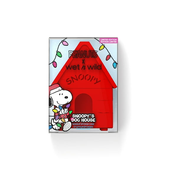 Wet N Wild Peanuts Snoopy's Dog House Makeup Sponge Case