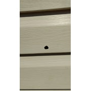 Mendyl Vinyl and Stucco Siding Repairing Kit: Cover Any Crack and Holes Contractor 2 Patches 6.5 in (White)