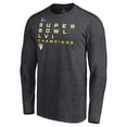 thumbnail image 2 of Men's Fanatics Charcoal Los Angeles Rams Super Bowl LVI Champions Big & Tall Signature Roster Long Sleeve T-Shirt, 2 of 5
