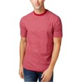thumbnail image 2 of Club Room Mens Striped Graphic T-Shirt, Red, Big & Tall, LT, 2 of 2