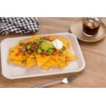 thumbnail image 3 of Fluted Picnic Rectangular Tray - Beige - Set of 4, 3 of 4