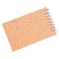 thumbnail image 2 of Twin-Wire Binding Notepads 20 Sheet Unlined Pocket Notepads Wirebound Sketchbook with Sequins Covers for Writing Drawing, 2 of 7