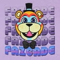 thumbnail image 2 of Five Nights At Freddy's Men's Glamrock Freddy's Fazcade Adult T-Shirt, 2 of 3