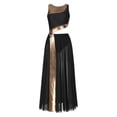 thumbnail image 5 of YEAHDOR Womens Single Strap Leotard Dance Costume Lyrical Contemporary Dance Dress, 5 of 7