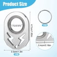 thumbnail image 2 of Fidget Keychain Spinner, Metal Spinning Keychain Portable Spinner Key Holder Toys Gift for Adult Men Women Teens, 2 of 7