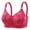 Red-A, variant on Aofany Women's Plus Size Wireless Bra Full Cup Lift Bras for Women No Underwire Push Up Shaping Wire Free Everyday Bra