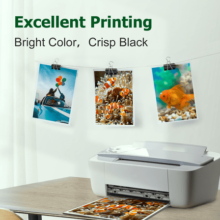 901XL Ink Compatible for HP 901 Ink Cartridges HP Ink 901 for Officejet 4500 J4680 Printer, 2 Pack