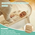thumbnail image 6 of Freniland Wooden Montessori Toys, 5-Piece Wooden Baby Toy, Koala Baby Rattle, Fox Stacking Ring, Little Fox Push And Pull Toys,Koala Holding Toy, 6 of 10