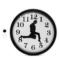 thumbnail image 2 of Billuyoard Comedia inspirado Ministerio de Silly Walk Reloj de pared Comediante Decoración para el hogar Novedad Reloj de pared Divertido Caminar Decoración del hogar, 2 of 6