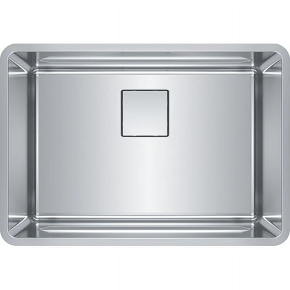 Franke Ptx110-25 Pescara 26-1/2" Undermount Single Basin Stainless Steel Kitchen Sink -