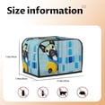 thumbnail image 5 of Daiia French Bulldog Dog in a Bathtub Pattern 2 slice Toaster Cover, Toaster Appliance Dust-proof Cover For Kitchen Small Appliance Dust Cover and Fingerprint Protection, 5 of 7