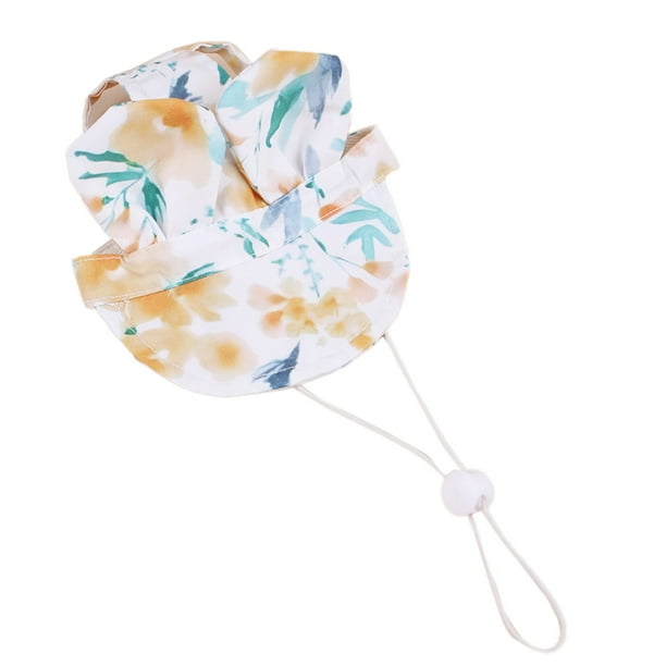 Perro gorra de béisbol del perro sombreros de sol con agujeros para las orejas para perros pequeños medianos al aire libre ajustable sombrero de visera para perros niñas niños todas las estaciones