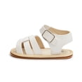 thumbnail image 3 of HsdsBebe Baby Girl Sandals Infant Summer Soft Sole Shoe Anti-Slip Crib Shoes 0-18 Months, 3 of 9
