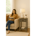 thumbnail image 4 of Urban Designs French Country End Accent Table With Storage - Grey - 28" H x 14" L x 14" W, 4 of 4