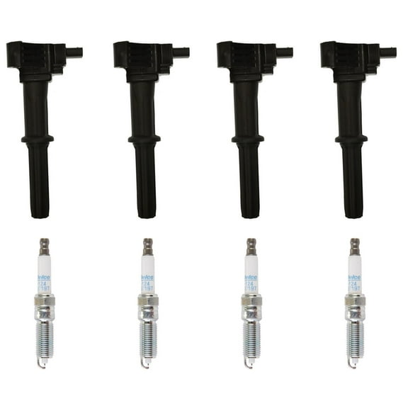 Ignition Coil & Laser Iridium Spark Plugs For Chevrolet Spark 1.4L 2016-2020