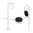 thumbnail image 2 of SHOWERORO 1Jgo Etiquetas Para Macetas De Jardín En Acrílico Negro Con Para Etiquetado Fácil, 2 of 7