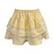 thumbnail image 4 of Falda corta gótica Lolita para mujer: cintura alta elástica, ribete de encaje, volantes escalonados, estilo informal evasé, 4 of 4