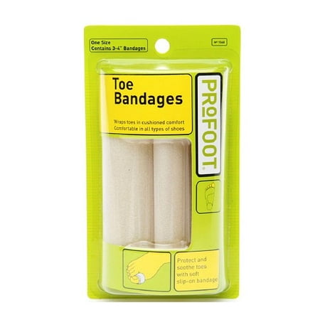 Profoot Bandages - Profoot care toe bandages part no. 6674 (3/package)