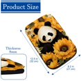 thumbnail image 4 of Panda Soft and Comfortable Furry Printed Car Armrest Cover Pad, Armrest Cover, Armrest Accessory 12.5x8.2 Inch, 4 of 6