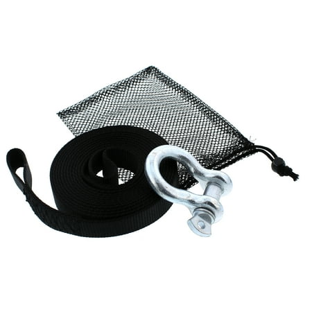- Polaris Sportsman Heavy Duty Black Tow Strap Package 5000 LBS Tensile Strength