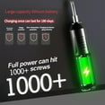 thumbnail image 5 of Destornillador Eléctrico, Kit de Herramientas de Reparación Automática para el Hogar con Luz LED, Destornillador Magnético Inalámbrico Recargable por USB A, 5 of 5